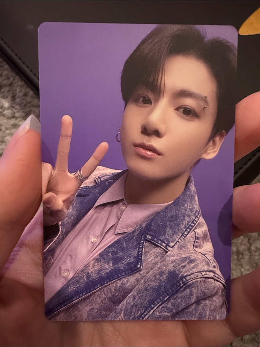 Jungkook Proof Collectors Photocard